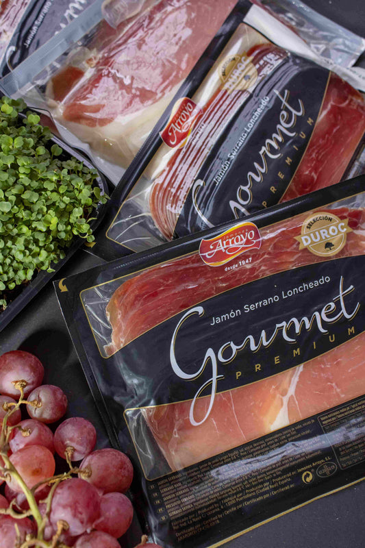 Хамон нарізка Серрано Arroyo Jamon Serrano 150 гр.