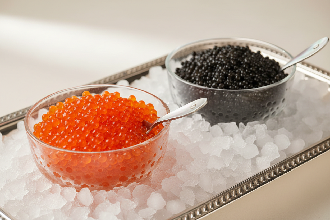 Червона та чорна ікра