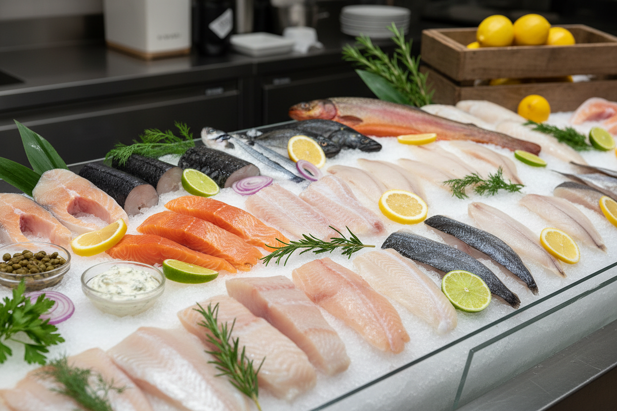 Риба делікатесна та з білих сортів