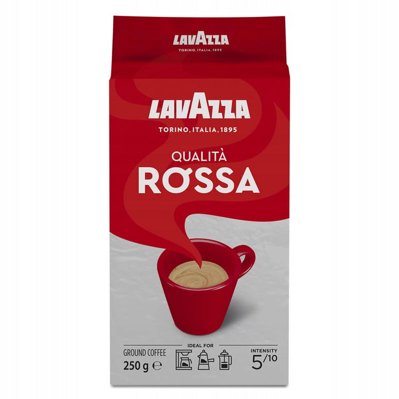 Кава росса колір (мелена) Лавацца Lavazza rossa 250g Головне фото продукту
