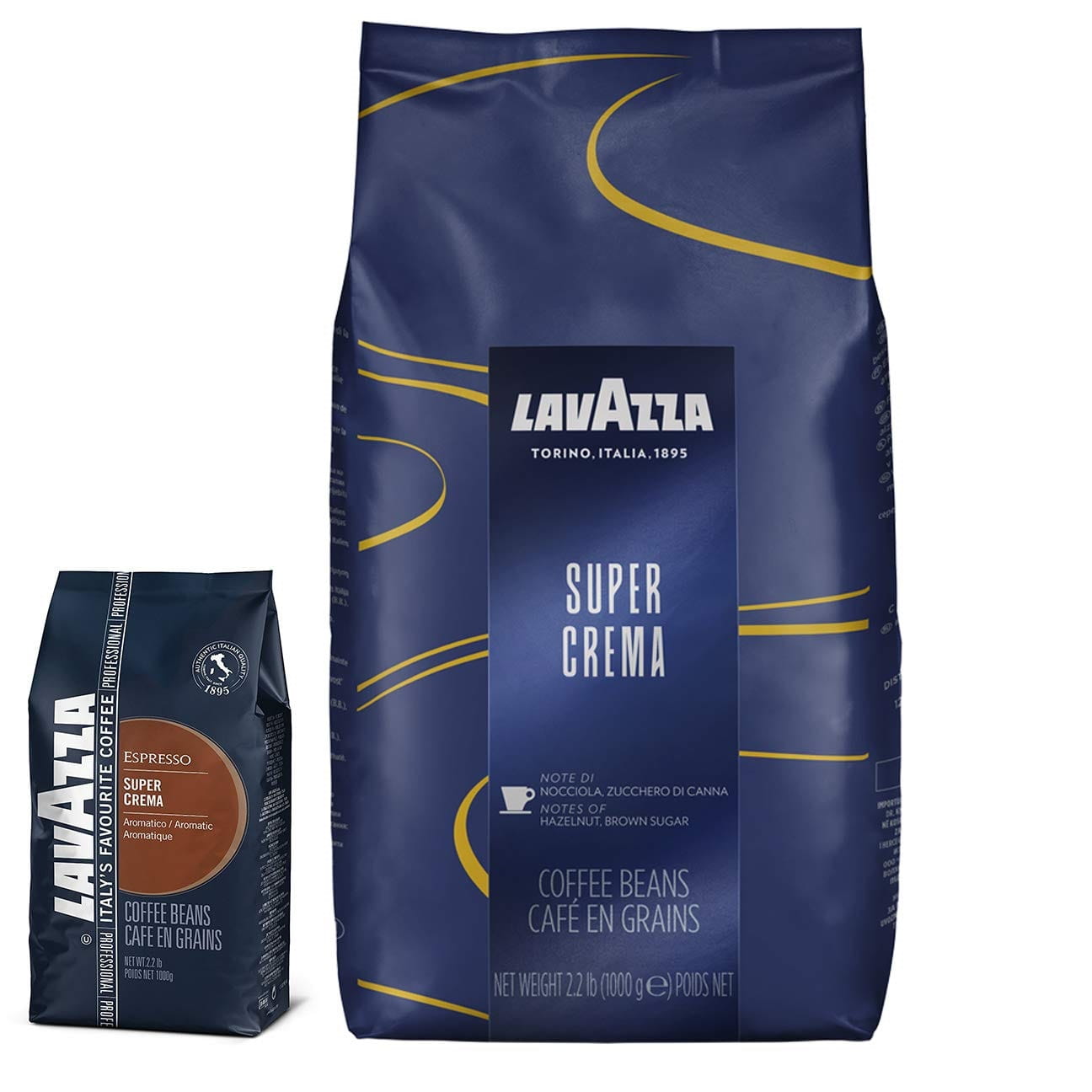 Кава супер крема (зерно) Лавацца Lavazza super crema 1kg Головне фото продукту