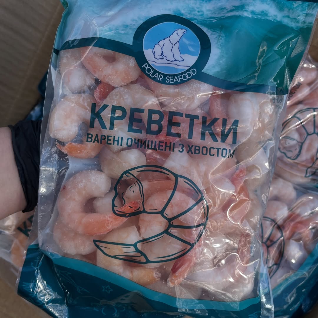 Креветка ПОЛЯРНАЯ вар.мор. з/х 31-40 500 грамм