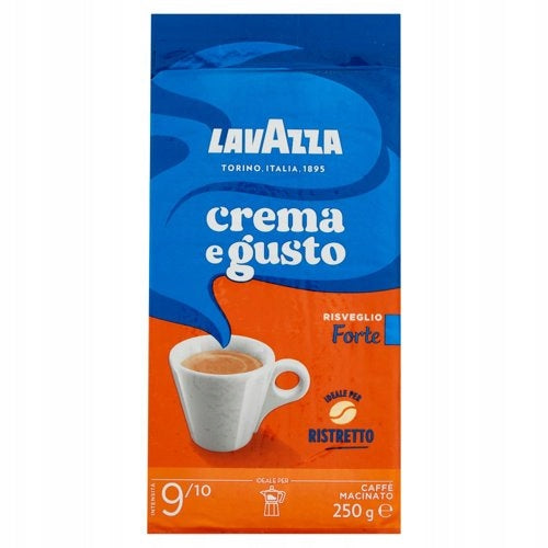 Кава крема е густо форте (мелена) Лавацца Lavazza crema e gusto forte 250g Головне фото продукту
