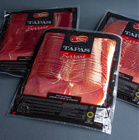 Хамон нарізка Серрано Arroyo Jamon Serrano 500 гр.
